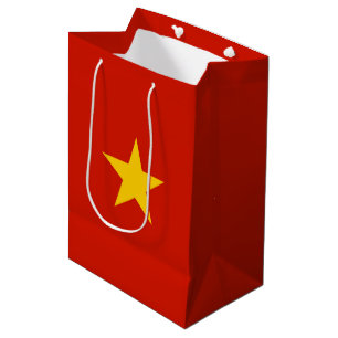 Bolsa De Regalo Mediana Bandera de Vietnam