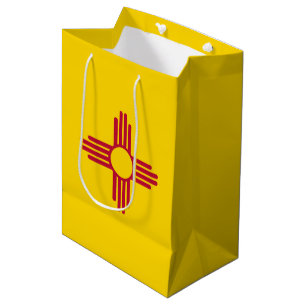 Bolsa De Regalo Mediana Bandera del estado de New México