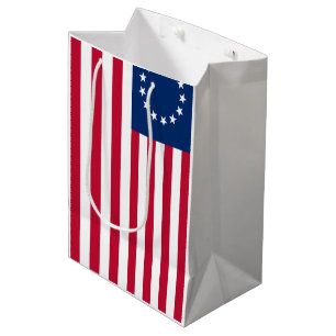Bolsa De Regalo Mediana Bandera estadounidense de la vieja gloria de Betsy