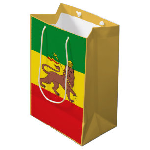 Bolsa De Regalo Mediana Bandera etíope vieja