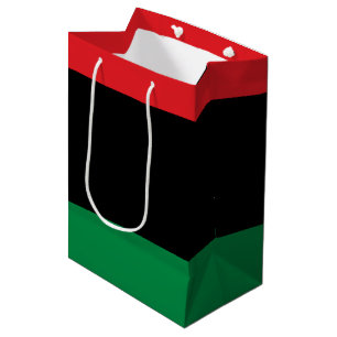 Bolsa De Regalo Mediana Bandera Panafricana de la UNIA