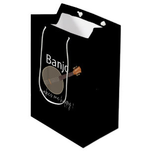 Bolsa De Regalo Mediana Banjo me hace feliz