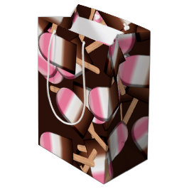 Bolsa De Regalo Mediana Bares de helados napolitanos de 2 GIFT BAG M