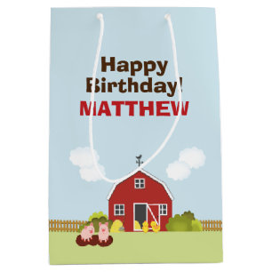 Bolsa De Regalo Mediana Barnyard