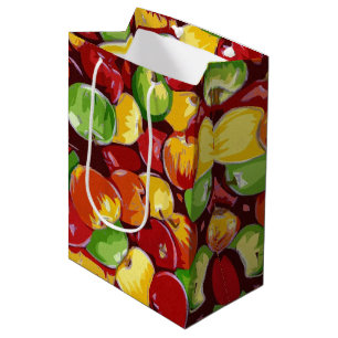 Bolsa De Regalo Mediana Barril de Apple