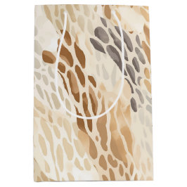 Bolsa De Regalo Mediana Beach Cream Resumen Boda Animal