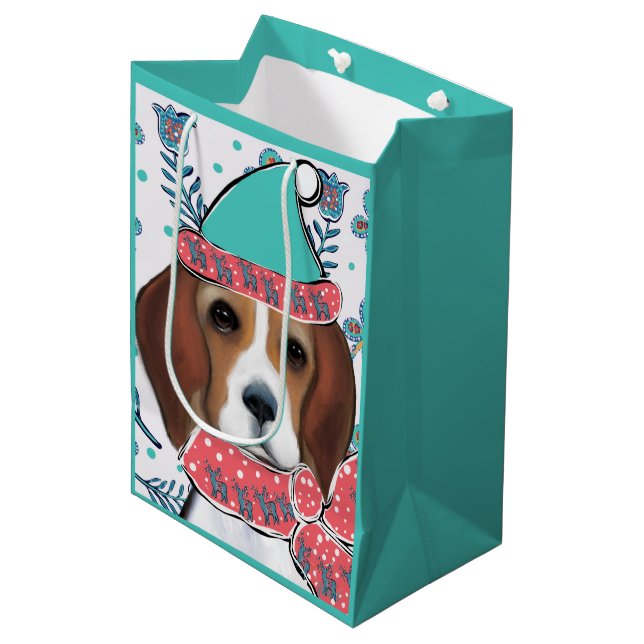 Bolsa De Regalo Mediana Beagle (Angulo Anverso)