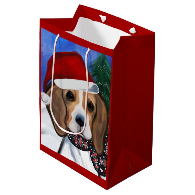 Bolsa De Regalo Mediana Beagle (Angulo Anverso)