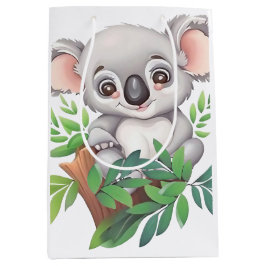 Bolsa De Regalo Mediana Bebé Adorable Koala Bear