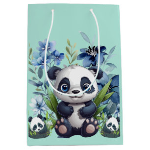 Bolsa De Regalo Mediana Bebé Cute Panda