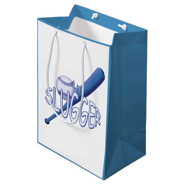 Bolsa De Regalo Mediana Bebé de béisbol MGB (Angulo Anverso)