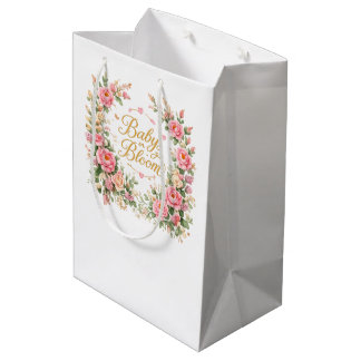 Bolsa De Regalo Mediana bebé en flor