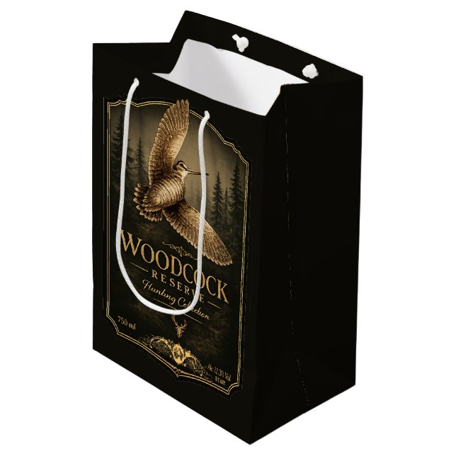 Bolsa De Regalo Mediana Becada  (Angulo Anverso)
