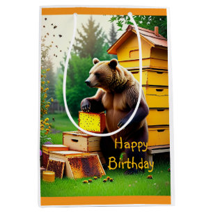 Bolsa De Regalo Mediana Beehive Bear