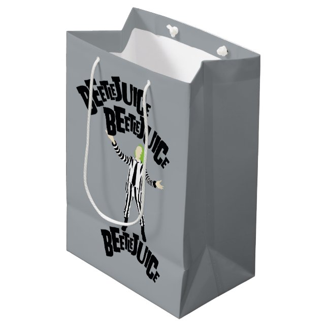 Bolsa De Regalo Mediana Beetlejuice Beetlejuice Beetlejuice (Angulo Anverso)