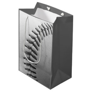 Bolsa De Regalo Mediana Béisbol blanco y negro