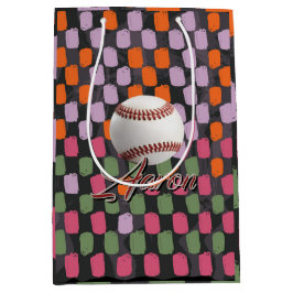 Bolsa De Regalo Mediana Béisbol Personalizado