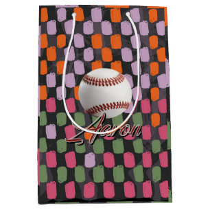 Bolsa De Regalo Mediana Béisbol Personalizado
