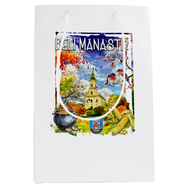 Bolsa De Regalo Mediana Beli Manastir (Anverso)