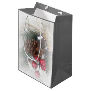 Bolsa De Regalo Mediana Belles plateados