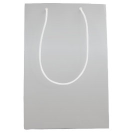 Bolsa De Regalo Mediana Bells de plata metálica