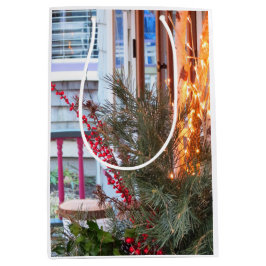 Bolsa De Regalo Mediana Berries y Luces de vacaciones - Viñedo de Martha