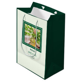 Bolsa De Regalo Mediana Bienestar y autocuidado en verde menta