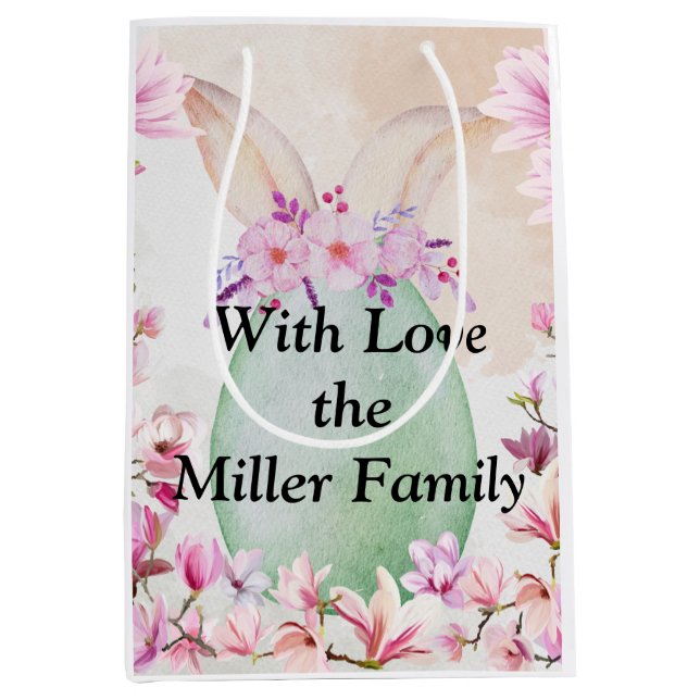 Bolsa De Regalo Mediana Big Easter egg green