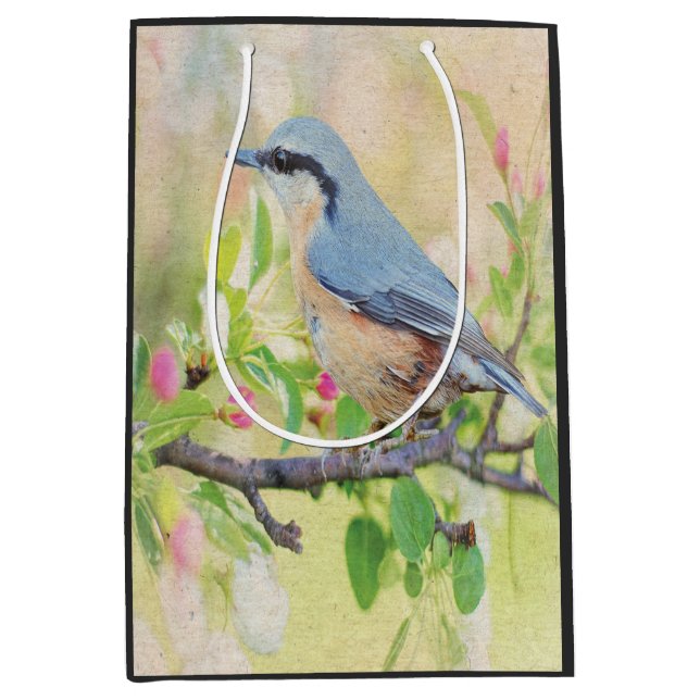 Bolsa De Regalo Mediana Bird Fanatic (Anverso)