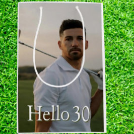 Bolsa De Regalo Mediana Birthday Golf-30 