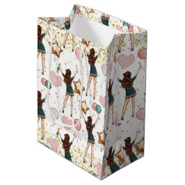 Bolsa De Regalo Mediana Birthday Pattern 