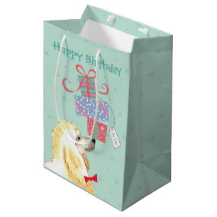 Bolsa De Regalo Mediana Birthday Presents Poodle