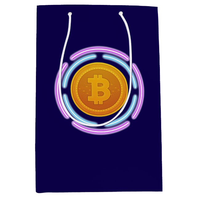 BOLSA DE REGALO MEDIANA BITCOIN (Anverso)