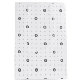 Bolsa De Regalo Mediana Bitcoin Polka Dots Gift Bag (Medium)