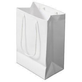 Bolsa De Regalo Mediana Blanco sólido