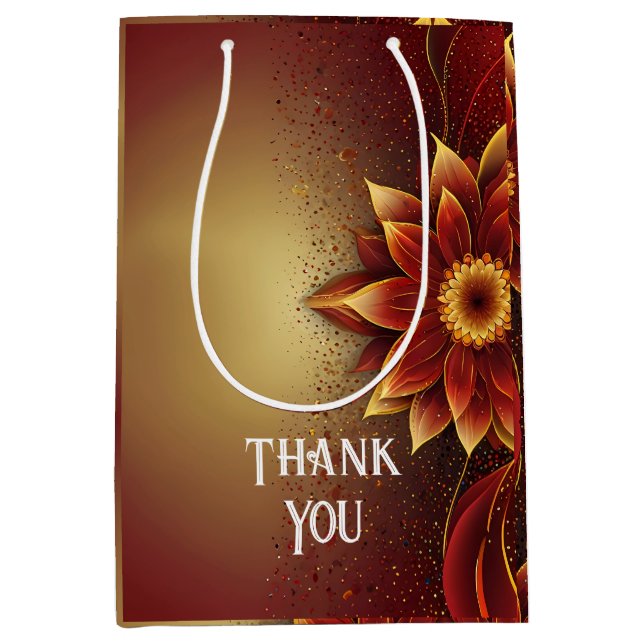 Bolsa De Regalo Mediana Bloom Eterno: Una celebración eterna del amor (Anverso)