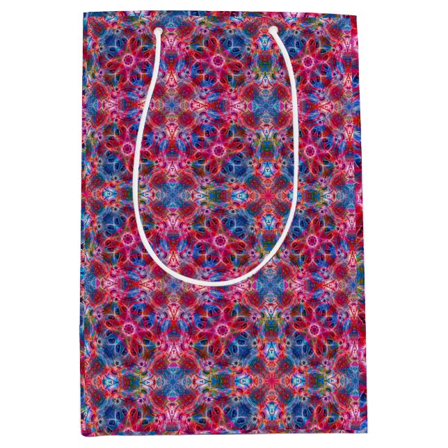 Bolsa De Regalo Mediana Blossom Kaleidoscope (Anverso)
