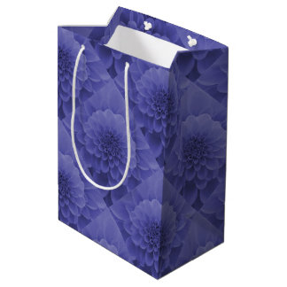 Bolsa De Regalo Mediana Blue Dahlia