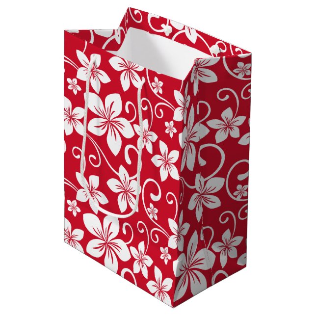 BOLSA DE REGALO MEDIANA BLUE HAWAII (RED) (Angulo Anverso)