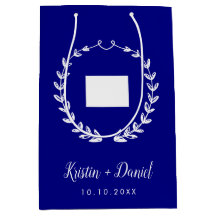 Boda de bienvenida de la Marina Blue Wyoming Map