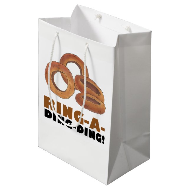 Bolsa De Regalo Mediana Boda de Cine-a-Ding (Angulo Anverso)