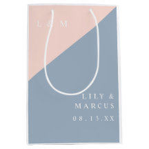 Boda Minimalista de Rubor Dusty Blue Mongoram