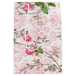 Bolsa De Regalo Mediana Bolso color de rosa rosado del regalo