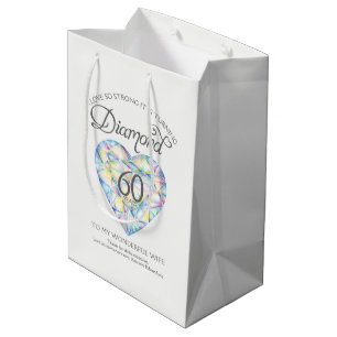 Bolsa De Regalo Mediana Bolso de encargo del regalo de la joyería del