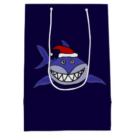 Bolsa De Regalo Mediana Bolso de mueca divertido del regalo del navidad
