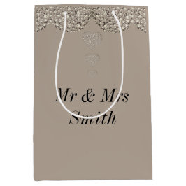 Bolsa De Regalo Mediana Bolso de regalo boda personalizado inusual para bo