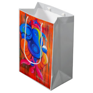 Bolsa De Regalo Mediana Bolso de regalo mediano  elefante de hada