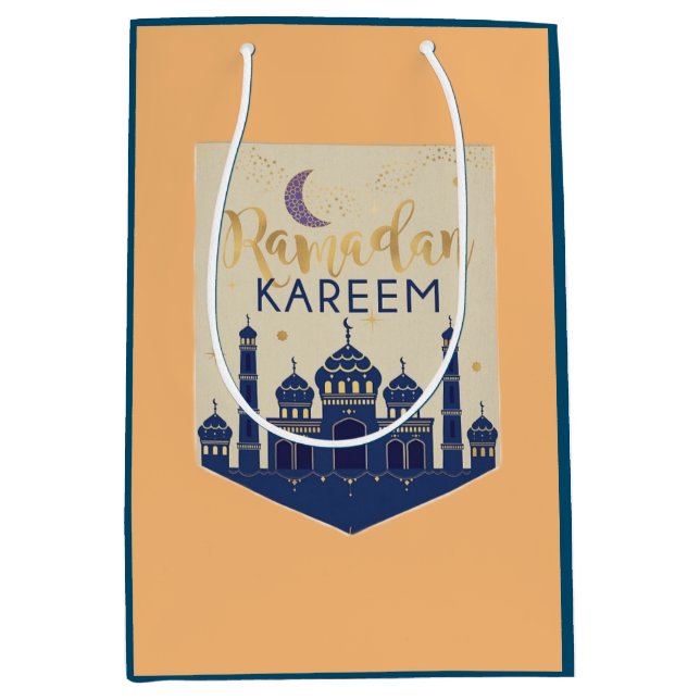 Bolsa De Regalo Mediana Bolso de regalo medio de la noche del Ramadán para (Anverso)