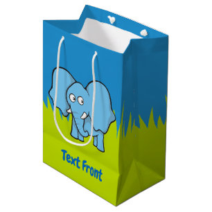 Bolsa De Regalo Mediana Bolso de regalo medio de personalizado de elefante