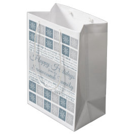 Bolsa De Regalo Mediana Bolso de regalo para personalizados multilingüe "H